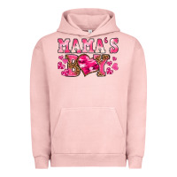 Pigment Salmon valentines day mamas boy Urban Hoodie - texasbilliewilder
