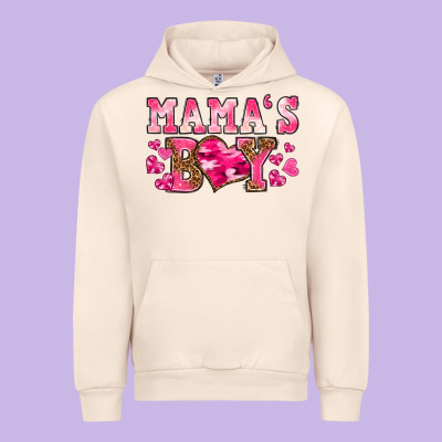Urban Hoodie valentines day mamas boy
