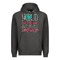 Charcoal Heather hold on let me overthink this Premium Hoodie - Zillion Design Studio