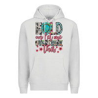 Dove Grey hold on let me overthink this Premium Hoodie - Zillion Design Studio