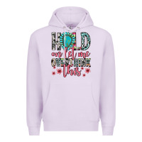 Lilac hold on let me overthink this Premium Hoodie - Zillion Design Studio