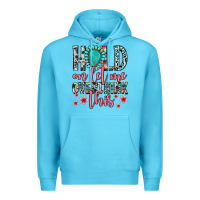 Ocean Blue hold on let me overthink this Premium Hoodie - Zillion Design Studio