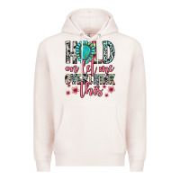 Pale Pink hold on let me overthink this Premium Hoodie - Zillion Design Studio