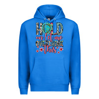 True Royal hold on let me overthink this Premium Hoodie - Zillion Design Studio