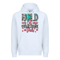 White hold on let me overthink this Premium Hoodie - Zillion Design Studio
