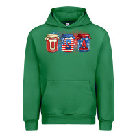 Emerald usa mason jars Urban Hoodie - Zillion Design Studio