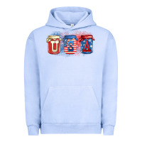 Pigment Grape Ice usa mason jars Urban Hoodie - Zillion Design Studio