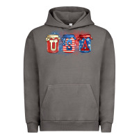 Pigment Tornado usa mason jars Urban Hoodie - Zillion Design Studio