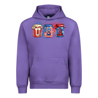 Tulip usa mason jars Urban Hoodie - Zillion Design Studio