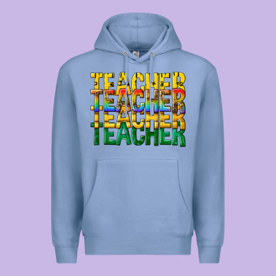 Teacher Teacher Teacher Premium Hoodie Designed By Texasbilliewilder