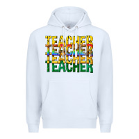White teacher teacher teacher Premium Hoodie - texasbilliewilder