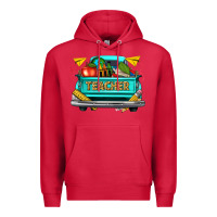 Cardinal teacher truck Premium Hoodie - texasbilliewilder