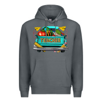 Rock teacher truck Premium Hoodie - texasbilliewilder