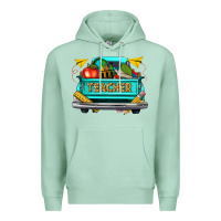 Seafoam teacher truck Premium Hoodie - texasbilliewilder