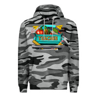Slate Camo teacher truck Premium Hoodie - texasbilliewilder