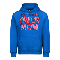 Cobalt my favorite valentine call me mom Urban Hoodie - texasbilliewilder