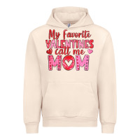 Sandshell my favorite valentine call me mom Urban Hoodie - texasbilliewilder