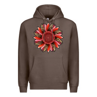 Coffee valentine's day sunflower Premium Hoodie - RanaPortraitStore