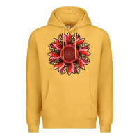 Valentine's Day Sunflower Premium Hoodie | Teevron