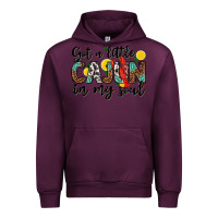 Mauve Wine got a little cajun in my soul Urban Hoodie - texasbilliewilder