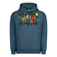 Pigment Midnight Navy got a little cajun in my soul Urban Hoodie - texasbilliewilder