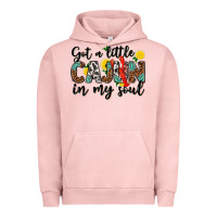 Pigment Salmon got a little cajun in my soul Urban Hoodie - texasbilliewilder