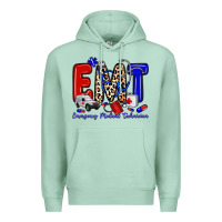 Seafoam emt emergency medical technician Premium Hoodie - Zillion Design Studio