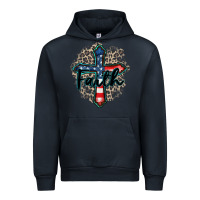 Navy faith usa Urban Hoodie - Zillion Design Studio