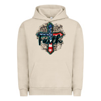 Pigment French Oak faith usa Urban Hoodie - Zillion Design Studio