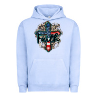 Pigment Grape Ice faith usa Urban Hoodie - Zillion Design Studio