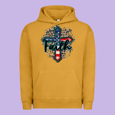 Faith Usa Urban Hoodie Designed By Zillion Design Studio