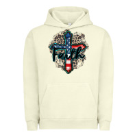 Pigment Pistachio faith usa Urban Hoodie - Zillion Design Studio