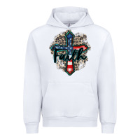 White faith usa Urban Hoodie - Zillion Design Studio