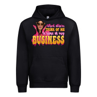 Black afro black boss lady Urban Hoodie - texasbilliewilder