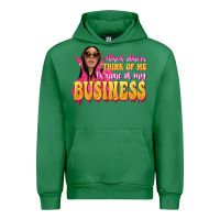 Emerald afro black boss lady Urban Hoodie - texasbilliewilder