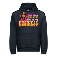 Navy afro black boss lady Urban Hoodie - texasbilliewilder