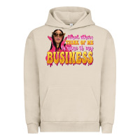 Pigment French Oak afro black boss lady Urban Hoodie - texasbilliewilder