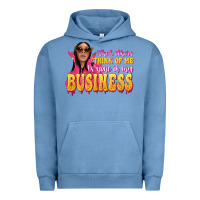 Pigment Pebble Blue afro black boss lady Urban Hoodie - texasbilliewilder
