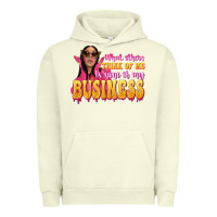 Pigment Pistachio afro black boss lady Urban Hoodie - texasbilliewilder