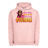 Pigment Salmon afro black boss lady Urban Hoodie - texasbilliewilder