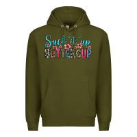 Army Green suck it up buttercup Premium Hoodie - Zillion Design Studio