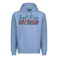 Colony Blue suck it up buttercup Premium Hoodie - Zillion Design Studio