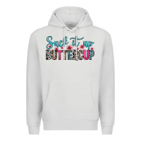 Dove Grey suck it up buttercup Premium Hoodie - Zillion Design Studio