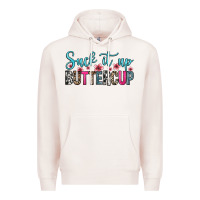 Pale Pink suck it up buttercup Premium Hoodie - Zillion Design Studio