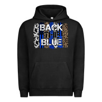 Pigment Black back the blue brushstroke Urban Hoodie - Zillion Design Studio