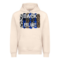 Sandshell back the blue brushstroke Urban Hoodie - Zillion Design Studio