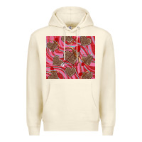 Sandshell valentine's day hearts bow and arrow Premium Hoodie - RanaPortraitStore