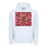 White valentine's day hearts bow and arrow Premium Hoodie - RanaPortraitStore