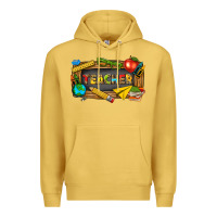 Antique Gold teacher Premium Hoodie - texasbilliewilder