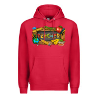Cardinal teacher Premium Hoodie - texasbilliewilder